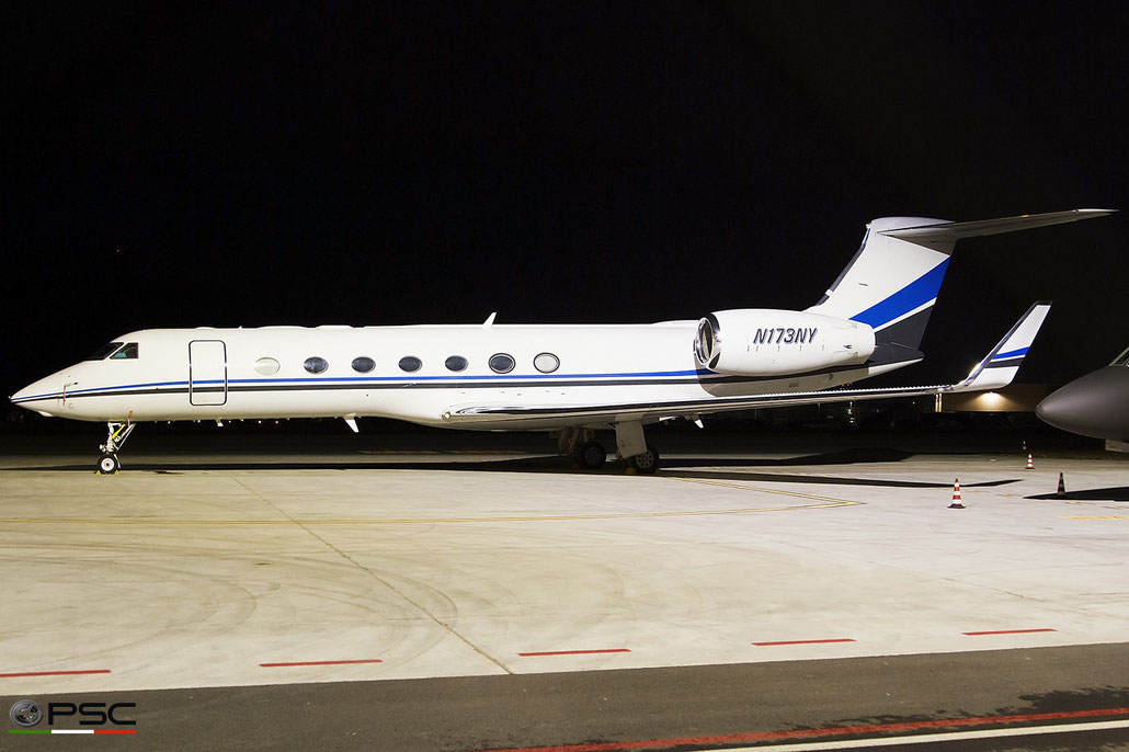 N173NY Gulfstream GV-SP (G550) 5149  BR710-C4-11  Clay Lacy Aviation 2006 @ Aeroporto di Bolzano 04 2025 © Piti Spotter Club Verona