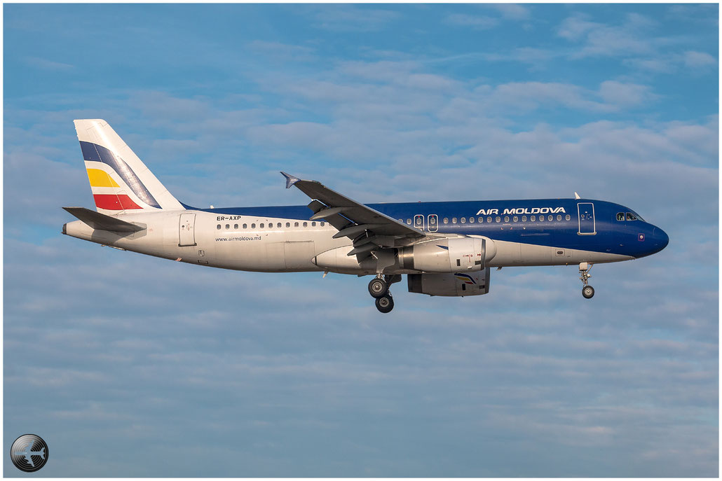 ER-AXP A320-233 741 Air Moldova @ Bologna Airport 02.01.2015 © Piti Spotter Club Verona
