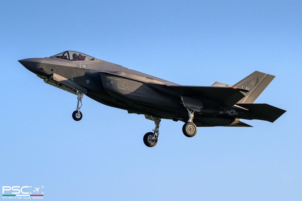 19-5484 LN F-35A-4 AF-312 495th FS @ Leeuwarden Air Base 04 2025 © Piti Spotter Club Verona