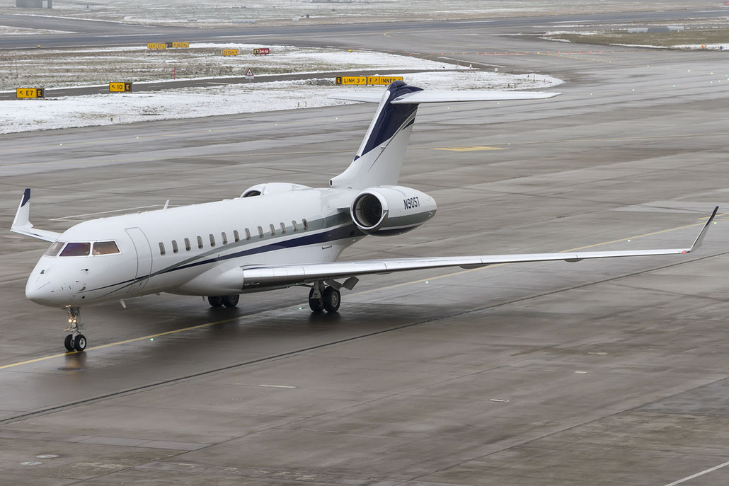 N905T Global Express XRS 9179 Avion I LLC @ Zurich Airport 19.01.2016 © Piti Spotter Club Verona 