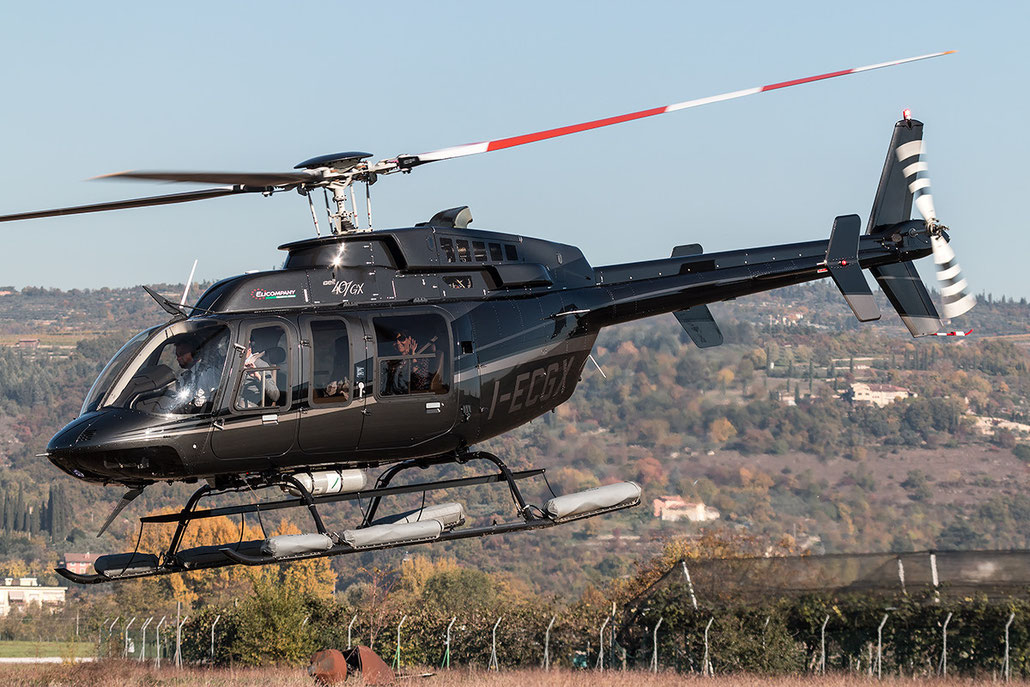 I-ECGX - Bell 407GX @ Aeroporto Verona Boscomantico © Piti Spotter Club Verona