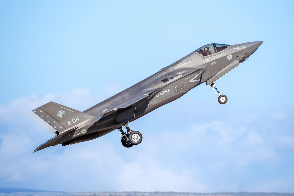 MM7456 4-04 F-35B BL-6 Gruppo Aerei Imbarcati © Archivio Piti Spotter Club Verona
