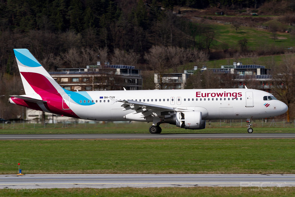 9H-EUV A320-214 4565 Eurowings Europe @ Innsbruck 03.2024 © Piti Spotter Club Verona