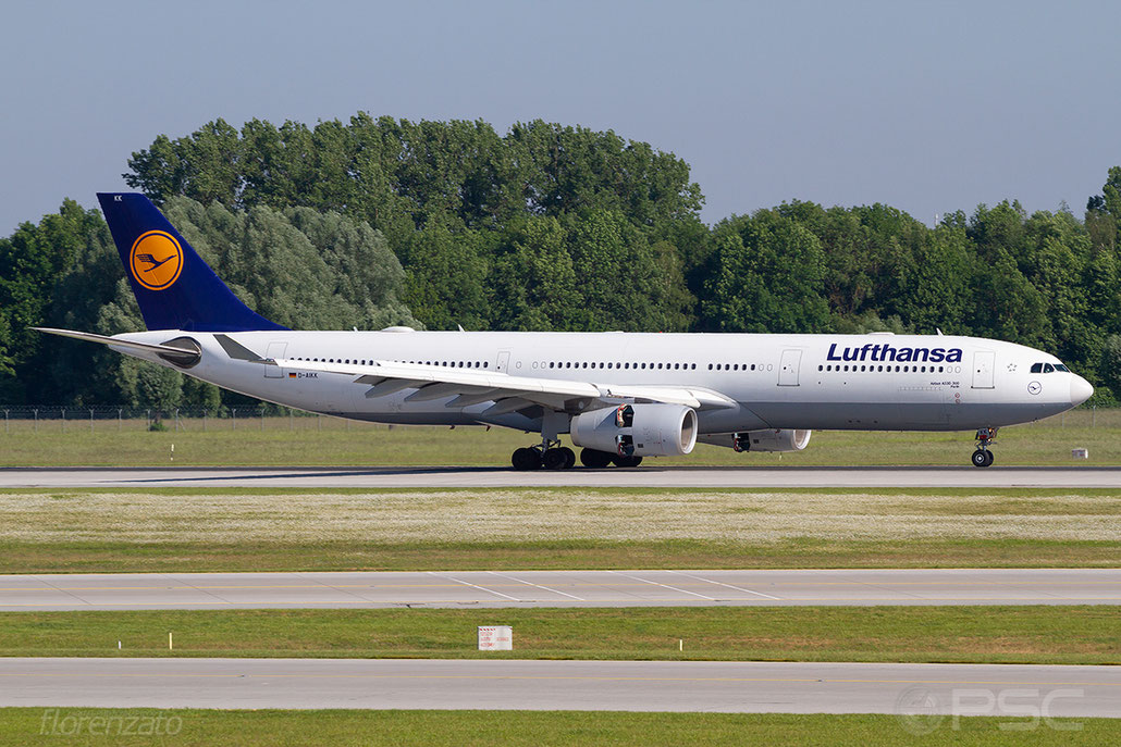 D-AIKK A330-343E 896 Lufthansa @ Munich 05.2018 © Piti Spotter Club Verona