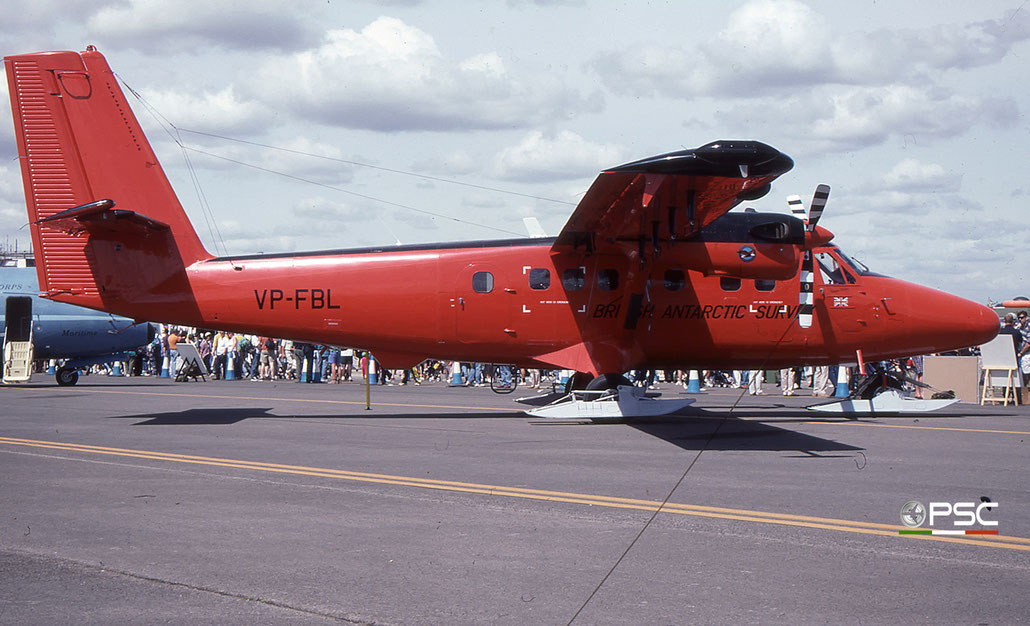 VP-FBL - deHavilland Canada DHC-6-300 Twin Otter - British Antarctic Survey © 2018 courtesy of Marco Ceschi - Piti Spotter Club Verona