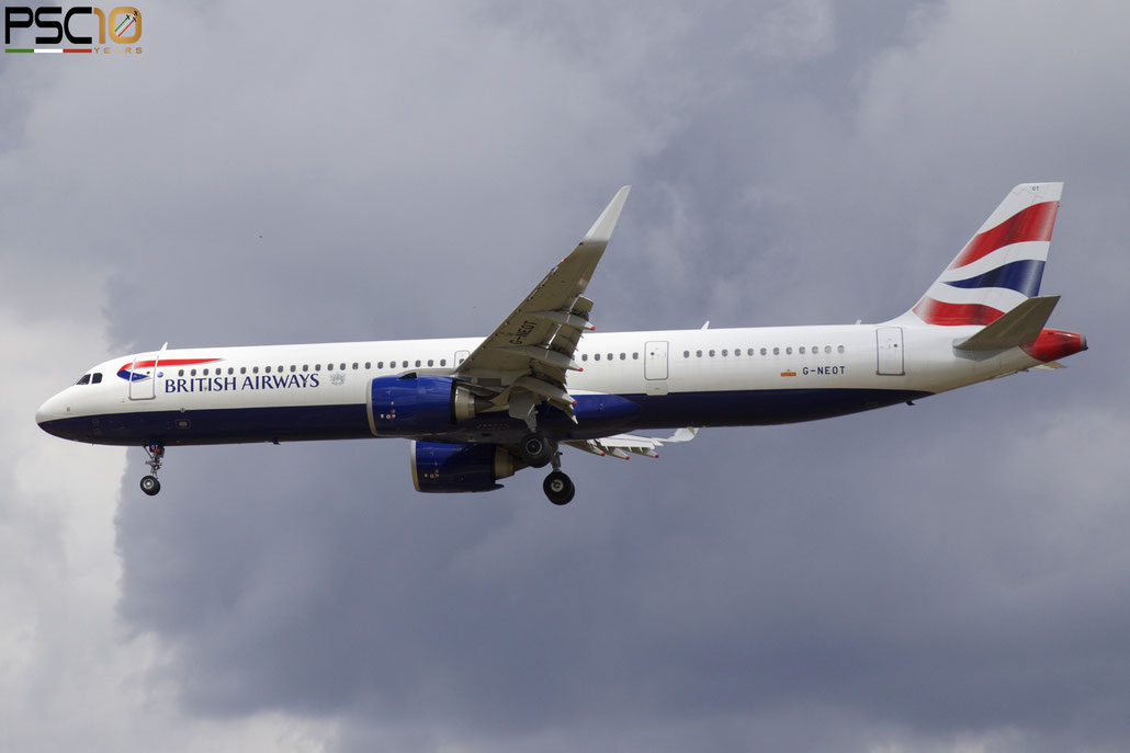 G-NEOT  A321-251NX  8718  British Airways  @ London Heathrow ©  2022 Piti Spotter Club Verona