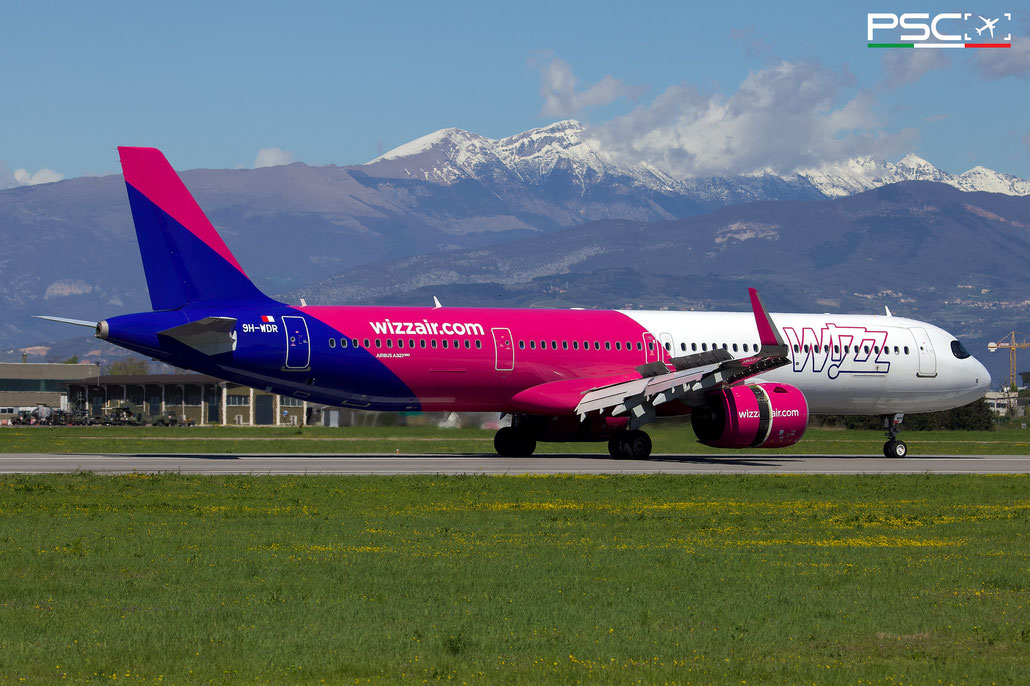 9H-WDR Airbus A321-271NX 11309  PW1133G  Wizz Air Malta 2023  @ Aeroporto di Verona 04 2024 © Piti Spotter Club Verona