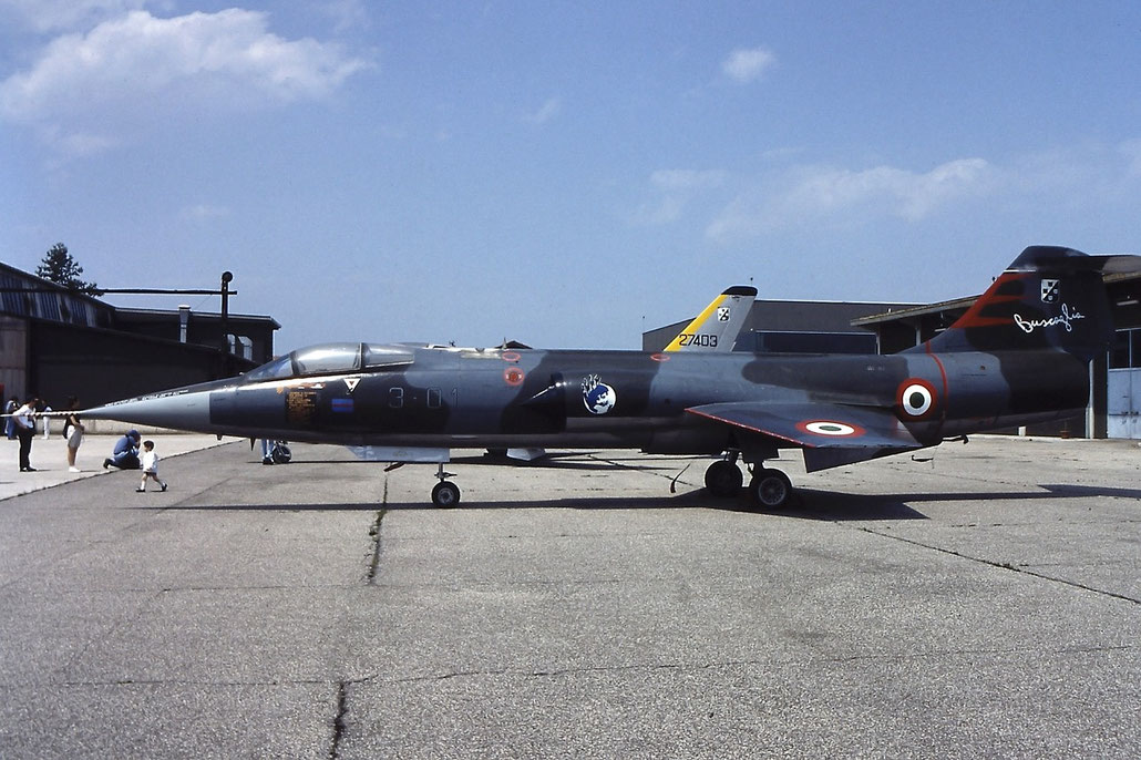 Gli F-104 del Terzo Stormo: 3-01 -  @ Aeroporto di Verona   © Piti Spotter Club Verona