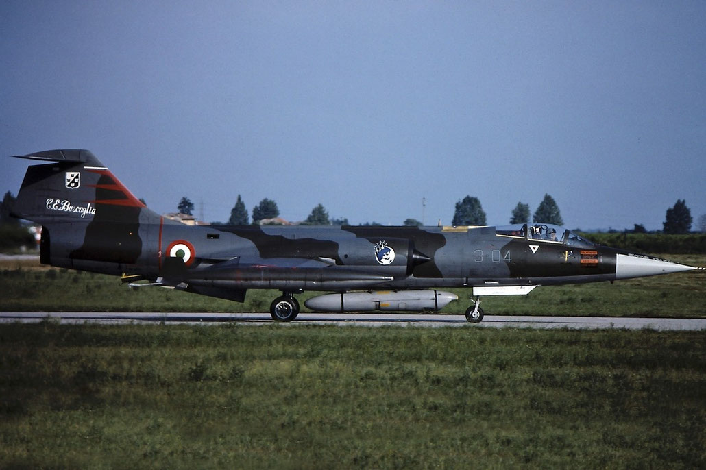 Gli F-104 del Terzo Stormo: 3-04 -  @ Aeroporto di Verona   © Piti Spotter Club Verona