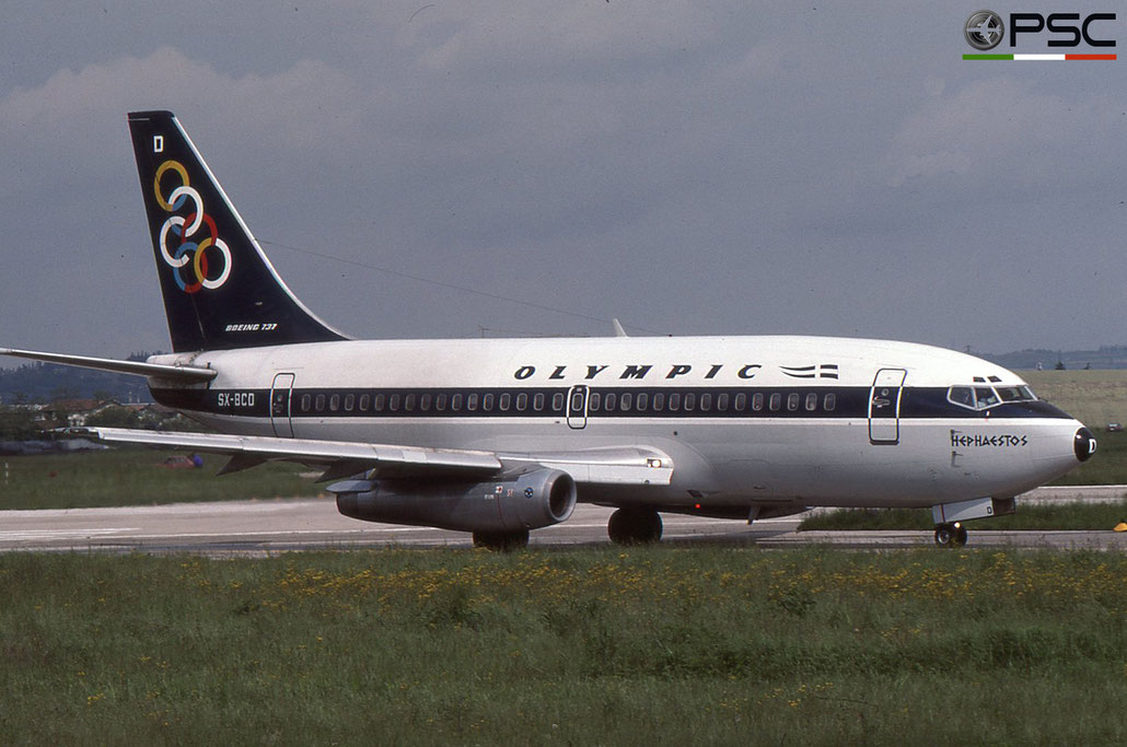 SX-BCD B737-284 21302/475 Olympic Airways © 2018 courtesy of Marco Ceschi - Piti Spotter Club Verona