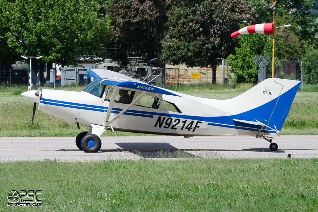 N9214F MAULE M-7-235 M7 4105C CLEMENTE GIUSEPPE DBA @ Aeroporto di Bolzano © Piti Spotter Club Verona