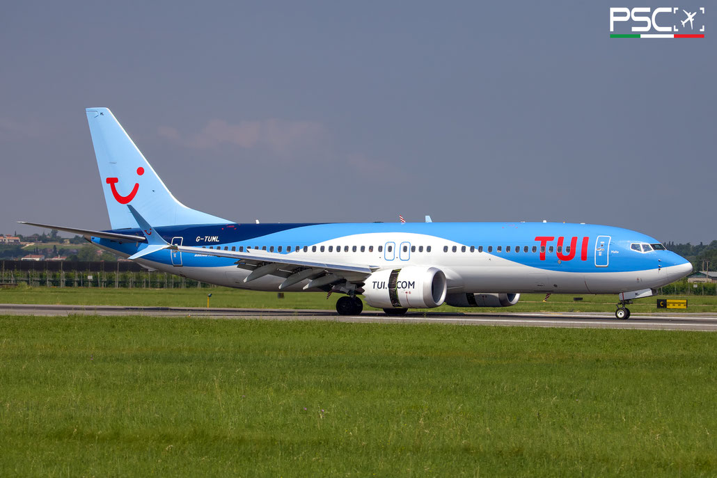 G-TUML Boeing 737-8 MAX 44614 8043 LEAP 1B Malta TUI Airways 2021 @ Aeroporto di Verona 06 2024 © Piti Spotter Club Verona