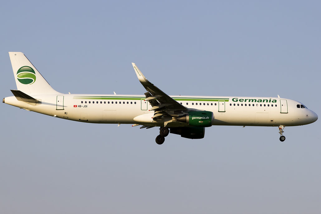 HB-JOI A321-211 5843 Germania Flug @ Zurich Airport 05.2016 © Piti Spotter Club Verona 