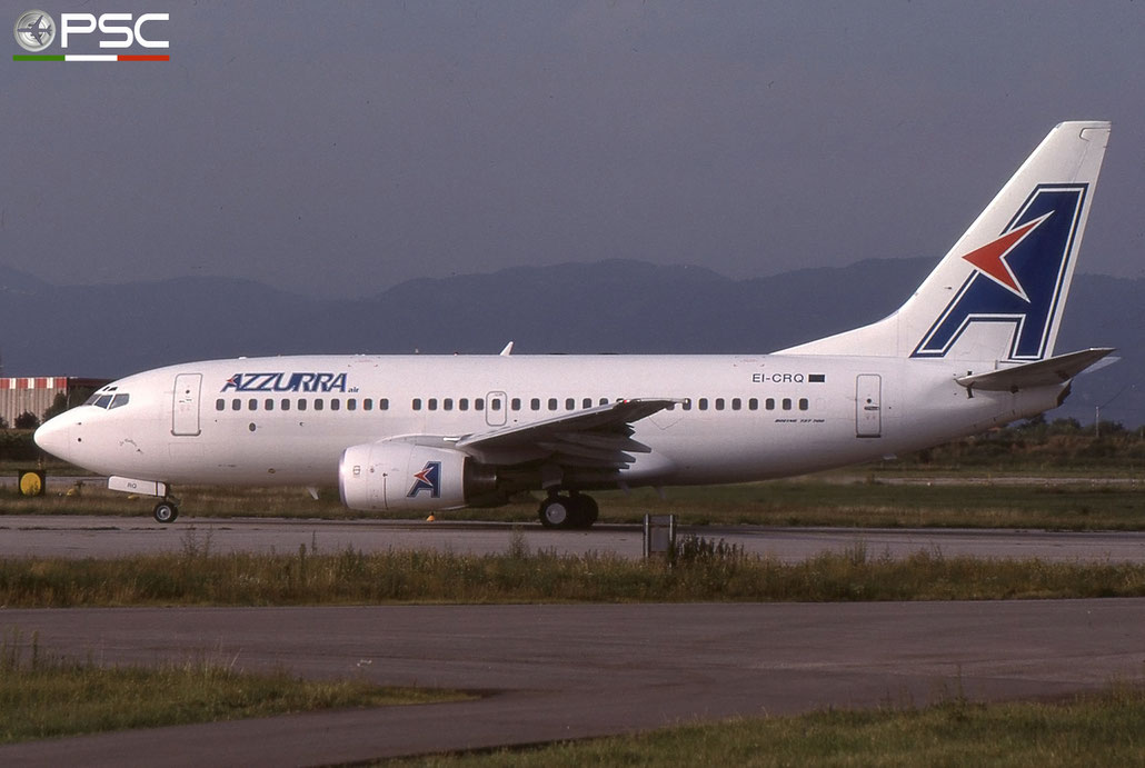 EI-CRQ B737-73S 29080/211 Azzurra Air © 2017 courtesy of Marco Ceschi - Piti Spotter Club Verona