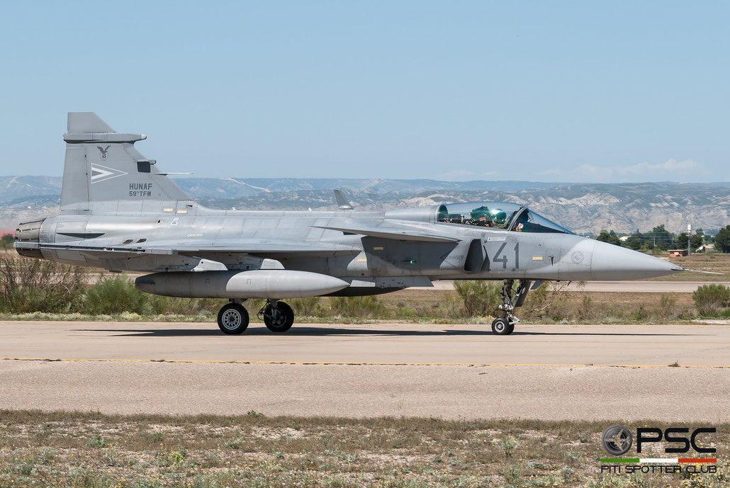 41   JAS39C  39-312  MH 59. Sz.D. REB. © Piti Spotter Club Verona 