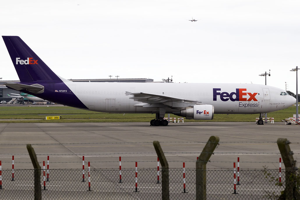 N721FD A300B4-622RF 477 FedEx Express - Federal Express @ Dublin Airport 14.08.2016 © Piti Spotter Club Verona