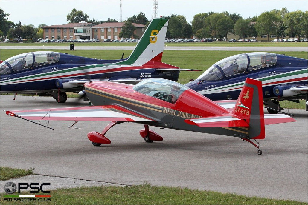 JY-RFB · Extra EA.300LP · Royal Jordanian Air Force © Piti Spotter Club Verona 