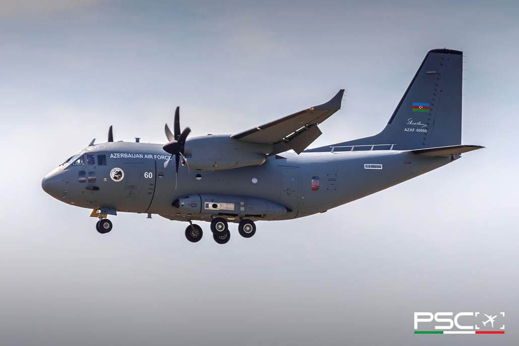 AZAF-40860 Alenia C-27J NG Spartan 4203  AE2100-D2A  Azerbaijan Air Force 2023  @ Verona Villafranca 05 2026 © Piti Spotter Club Verona