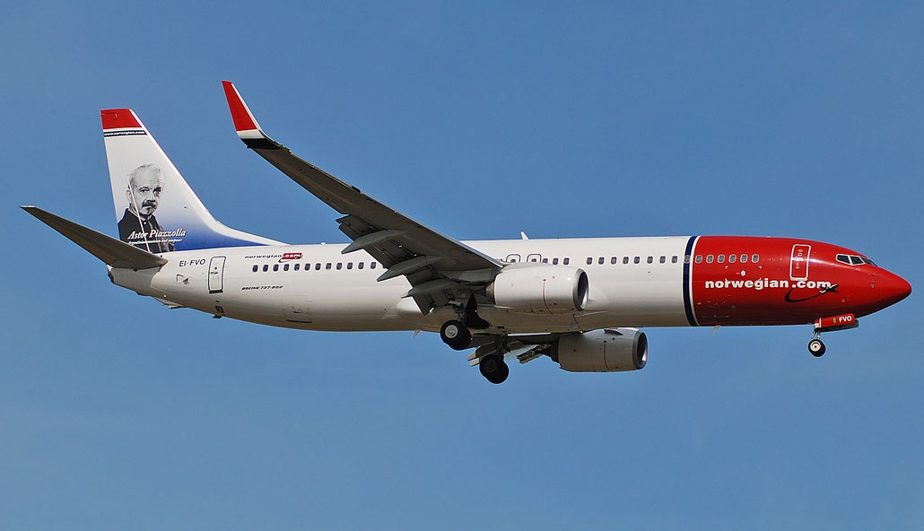 EI-FVO B737-800 42278/6347 Norwegian @ Aeroporto di Verona 29.08.2018  © Piti Spotter Club Verona