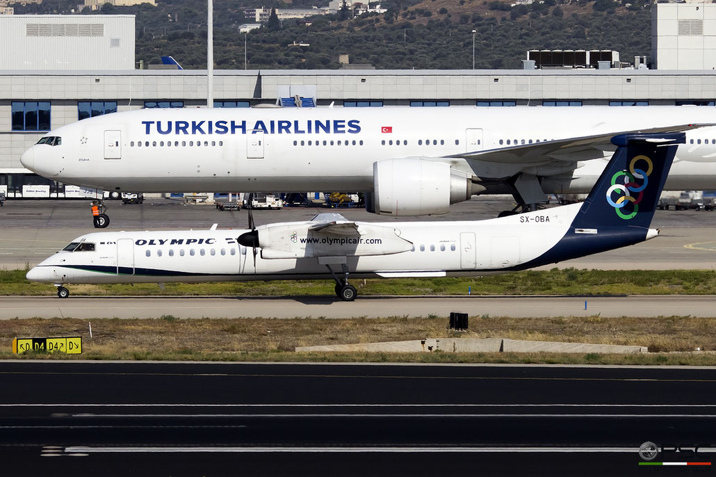 SX-OBA  DHC-8-402  4267  Olympic Air  @ Athens 2019 © Piti Spotter Club Verona 