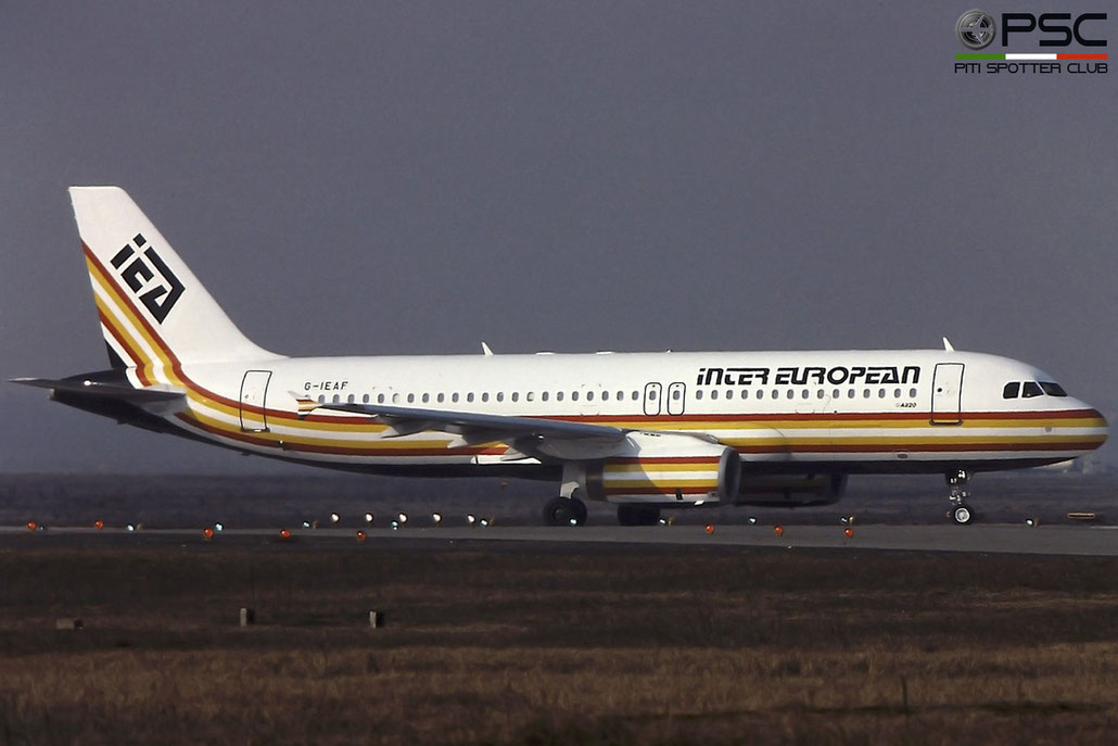 G-IEAF A320-231 362 Inter European Airways © 2018 courtesy of Marco Ceschi - Piti Spotter Club Verona