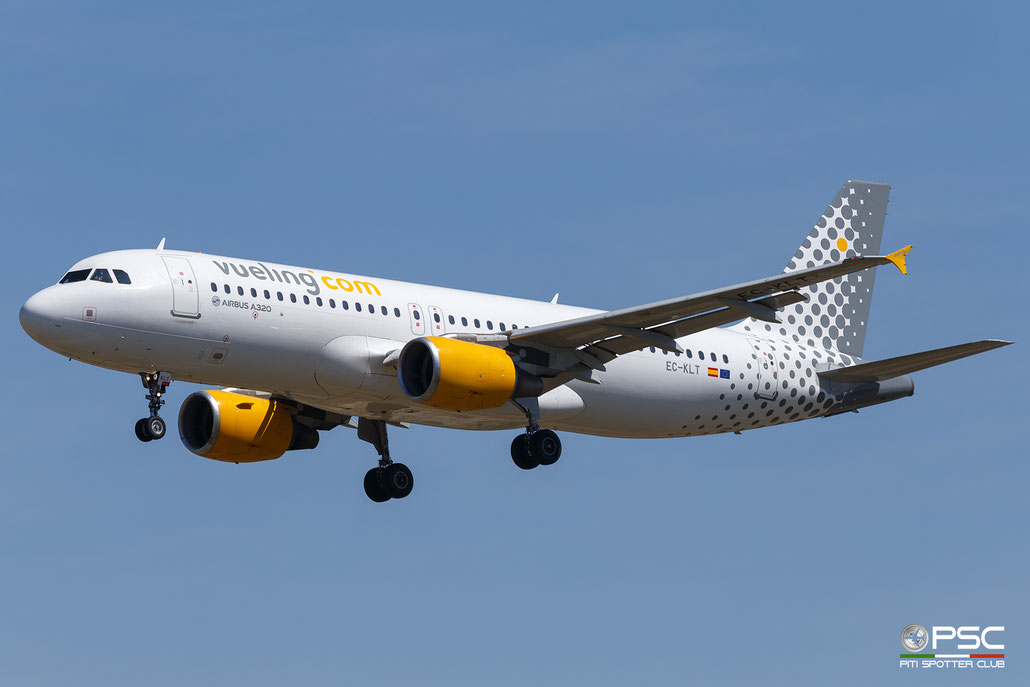 EC-KLT Airbus A320-216 3376  cfm56-5B6  Vueling 2007  @ Barcellona BCN 05 2026 © Piti Spotter Club Verona