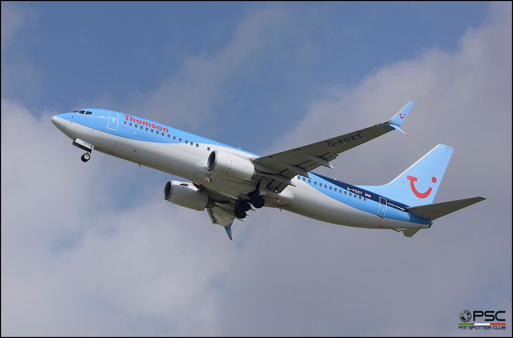 G-FDZT B737-8K5 37248/3532 Thomson Airways @ Aeroporto di Verona © Piti Spotter Club Verona