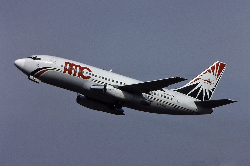 SU-AYK  B737-266  21194/455  AMC Airlines - Aircraft Maintenance Company  @ Aeroporto di Verona © Piti Spotter Club Verona 