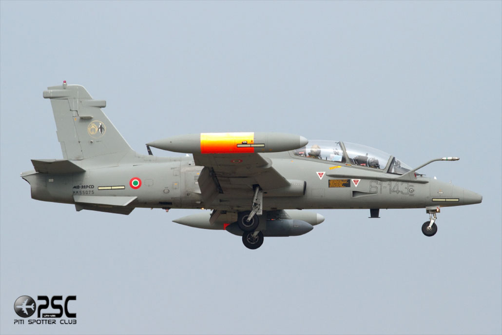 MM55075  61-143  MB339CD  6879/207/CD014  212° Gruppo SV @ Aeroporto di Verona   © Piti Spotter Club Verona