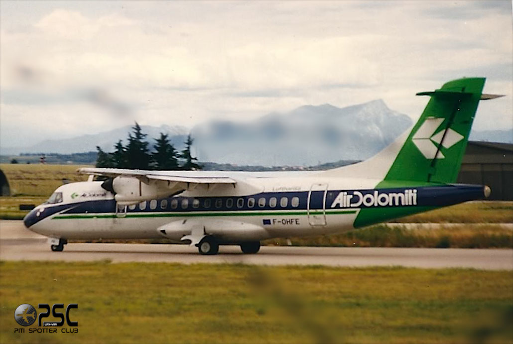 F-OHFE  ATR42-320  378  Air Dolomiti  @ Aeroporto di Verona © Piti Spotter Club Verona 