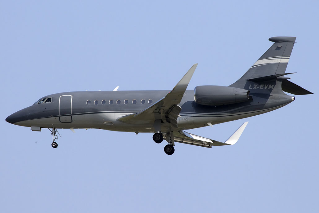 LX-EVM Falcon 2000LX 181 Global Jet Luxembourg @ Venezia Airport 05.06.2015 © Piti Spotter Club Verona