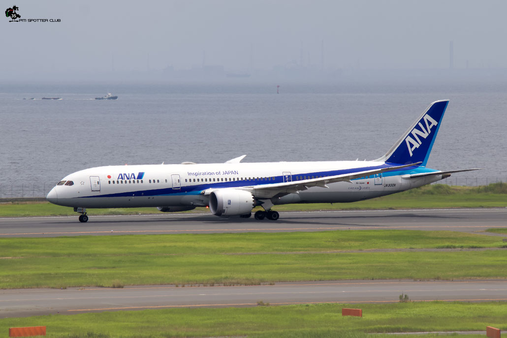 JA932A B787-9 43866/995 ANA - All Nippon Airways @ Tokyo Haneda 07.2023 © Piti Spotter Club Verona