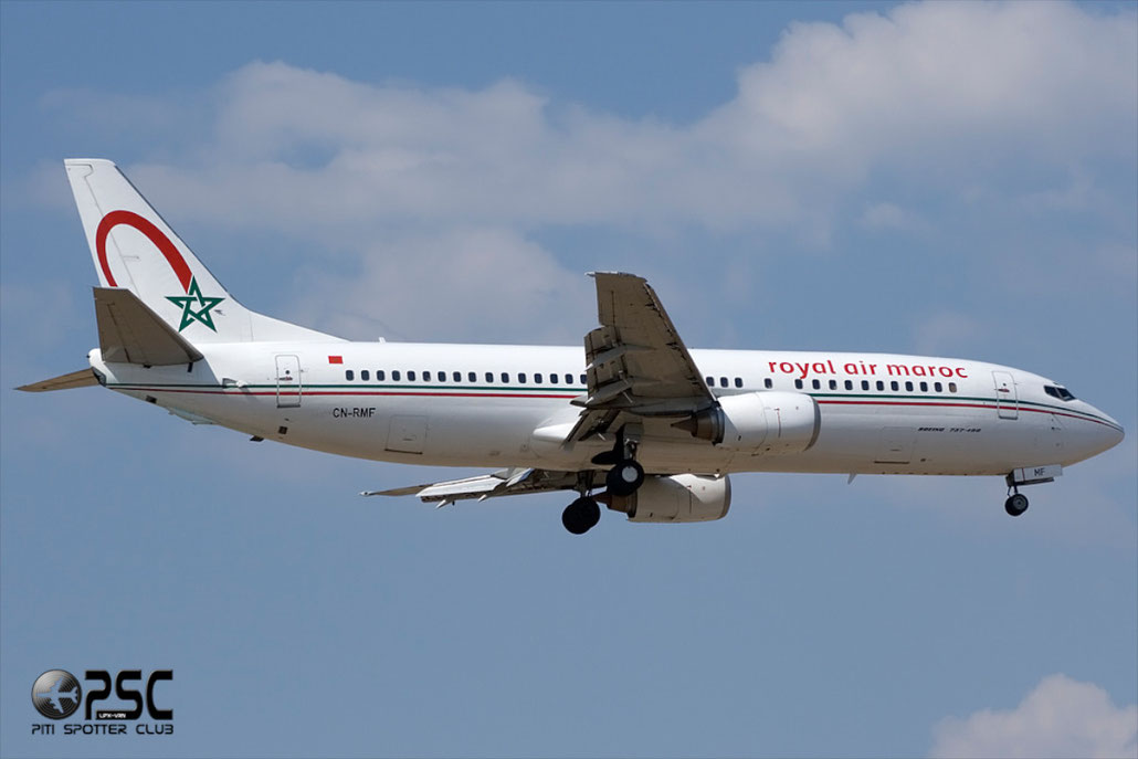 CN-RMF B737-4B6 24807/1880 Royal Air Maroc 