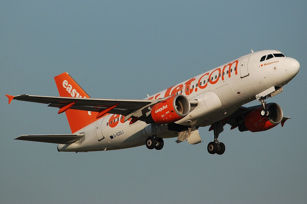 G-EZDJ A319-111 3544 EasyJet Airline