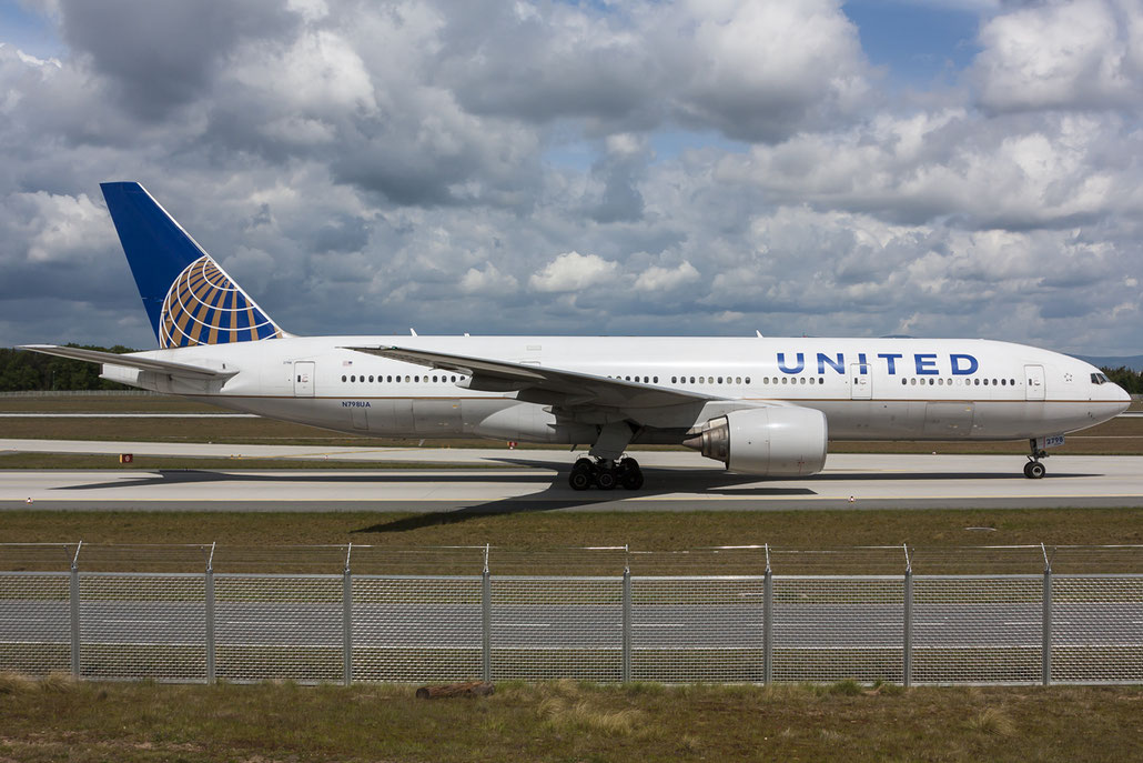 N798UA B777-222ER 26928/123 United Airlines @ Frankfurt Airport 08.05.2015 © Piti Spotter Club Verona