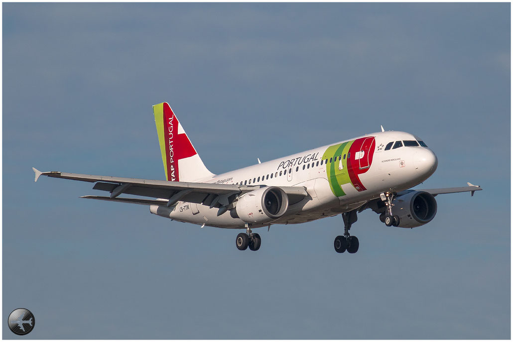 CS-TTM A319-111 1106 TAP Portugal - Transportes Aéreos Portugueses @ Bologna Airport 02.01.2015 © Piti Spotter Club Verona