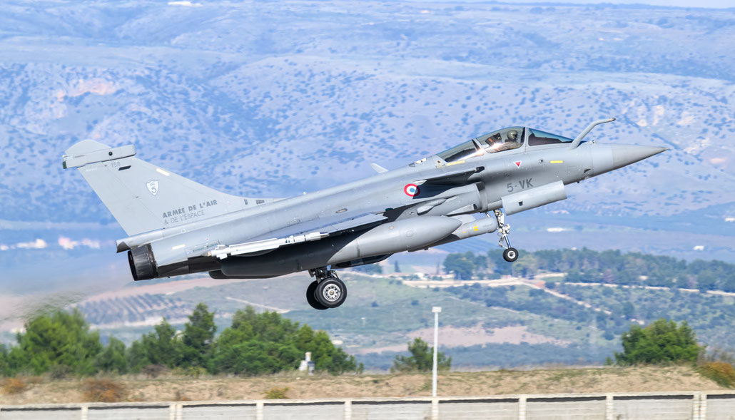 158 5-VK Rafale C  EC01.005 @ Falcon Strike 2025  © Archivio Piti Spotter Club Verona