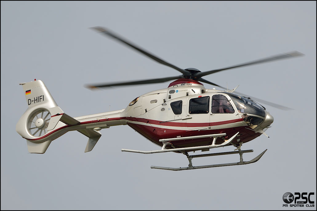 D-HIFI Eurocopter EC135T2+ ( c/n 0672 ) - mfg: 2008 @ Aeroporto di Verona © Piti Spotter Club Verona