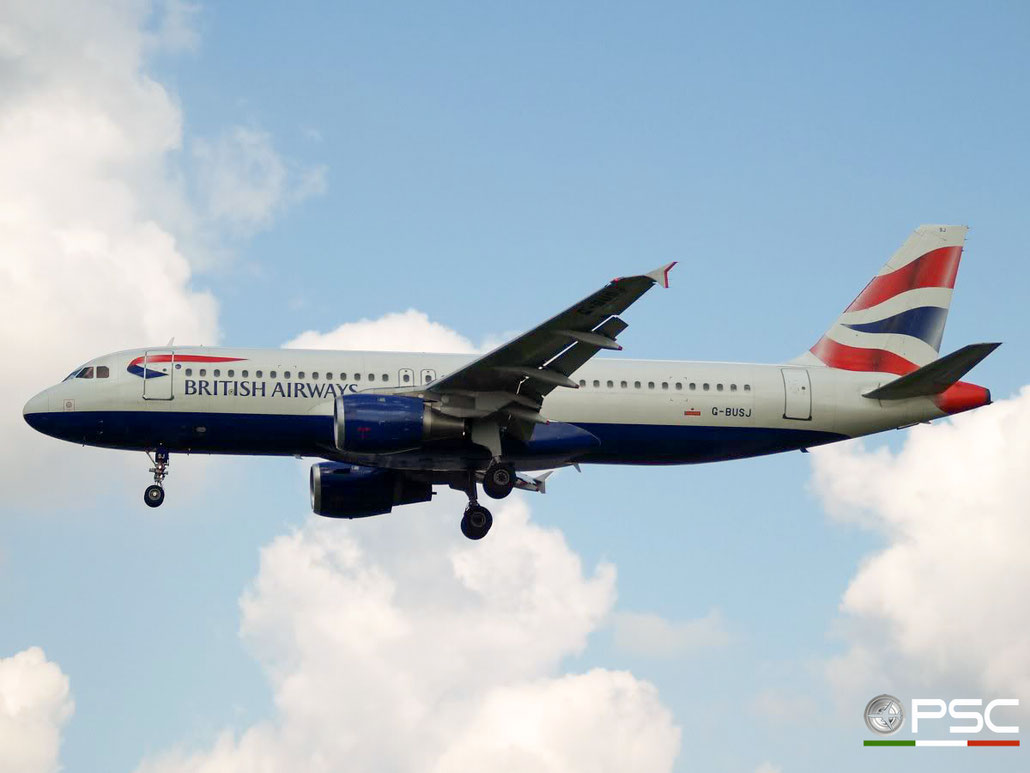 G-BUSJ A320-211 109 British Airways @ London Heathrow Airport 29.08.2007 © Piti Spotter Club Verona