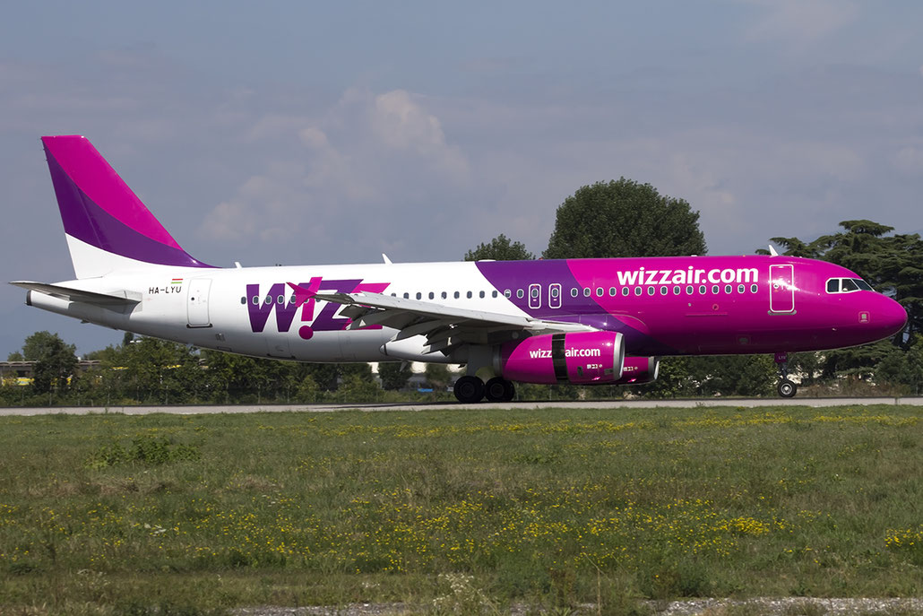 HA-LYU A320-232 3531 Wizz Air @ Treviso Airport 22.08.2015 © Piti Spotter Club Verona