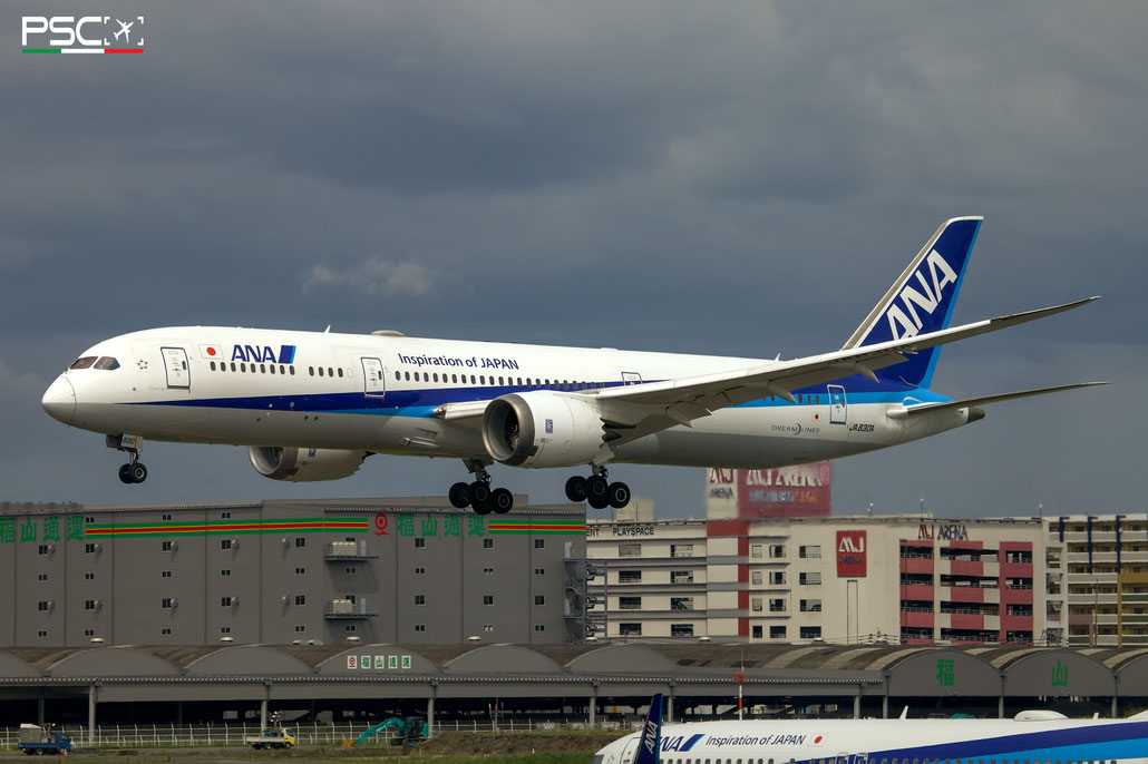 JA830A Boeing 787-9 34522 146 Trent 1000  ANA All Nippon Airways 2014 @ Fukuoka 06.2024 © Piti Spotter Club Verona