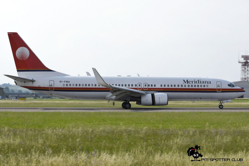 EI-FNU  B737-86N  28608/410  Meridiana  @ Aeroporto di Verona © Piti Spotter Club Verona 