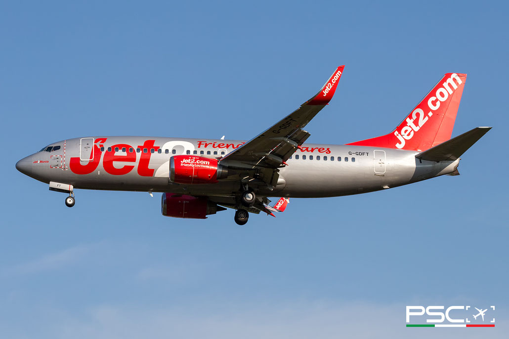 G-GDFT Boeing 737-36Q 29141 3035 cfm56-3B2 Jet 2 Murcia Jet2 1998 @ Aeroporto di Verona 07 2024 © Piti Spotter Club Verona