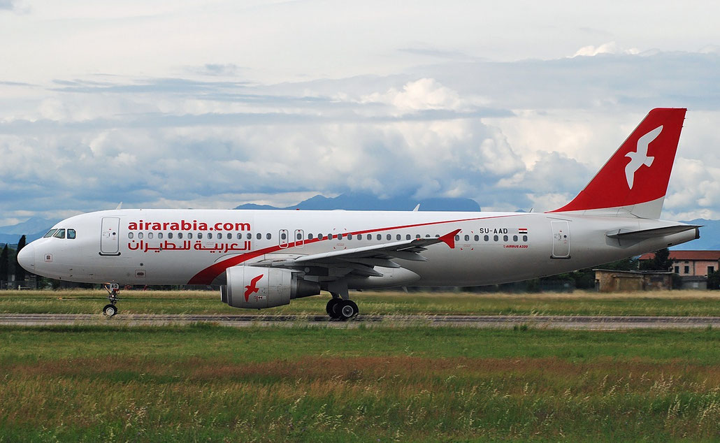 SU-AAD A320-214 4890 Air Arabia Egypt @ Aeroporto di Verona 14.05.2018  © Piti Spotter Club Verona