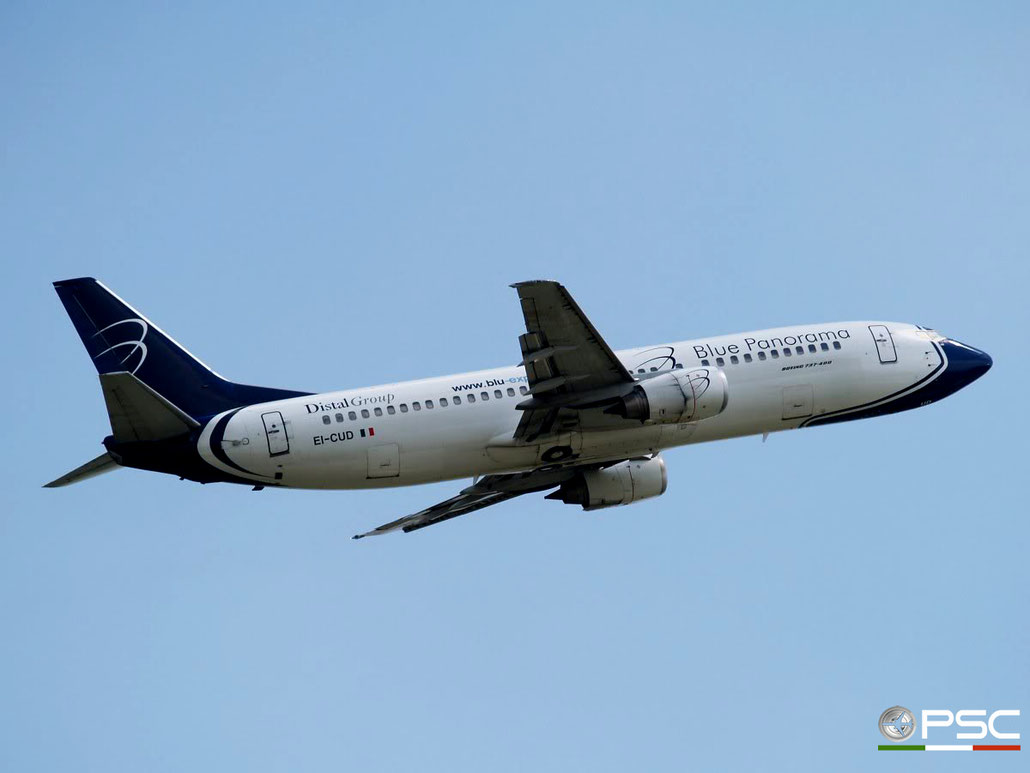 EI-CUD B737-4Q8 26298/2564 Blue Panorama Airlines @ Aeroporto di Verona 23.06.2007  © Piti Spotter Club Verona