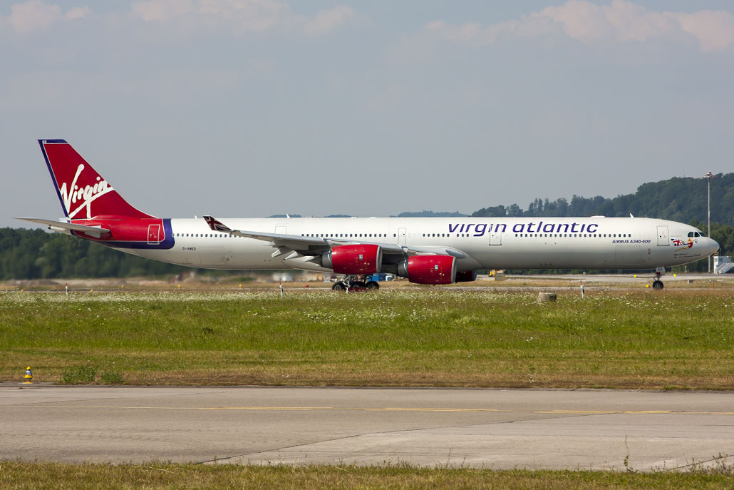 G-VWKD A340-642 706 Virgin Atlantic Airways @ Zurich Airport 20.07.2013 © Piti Spotter Club Verona