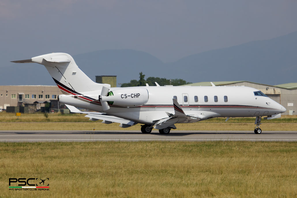 CS-CHP Bombardier Challenger 350 20551  AS907-2-1A   2015  @ Verona Villafranca 05 2026 © Piti Spotter Club Verona