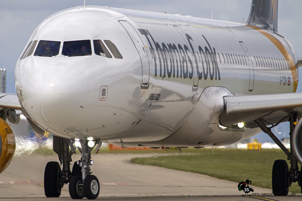 G-TCDH A321-211 6515 Thomas Cook Airlines @ Manchester  Airport 21.06.2015 © Piti Spotter Club Verona