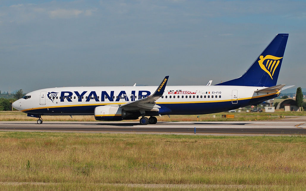 I-FIO B737-8AS 61579/5448 Ryanair @ Aeroporto di Verona 07.2018 © Piti Spotter Club Verona