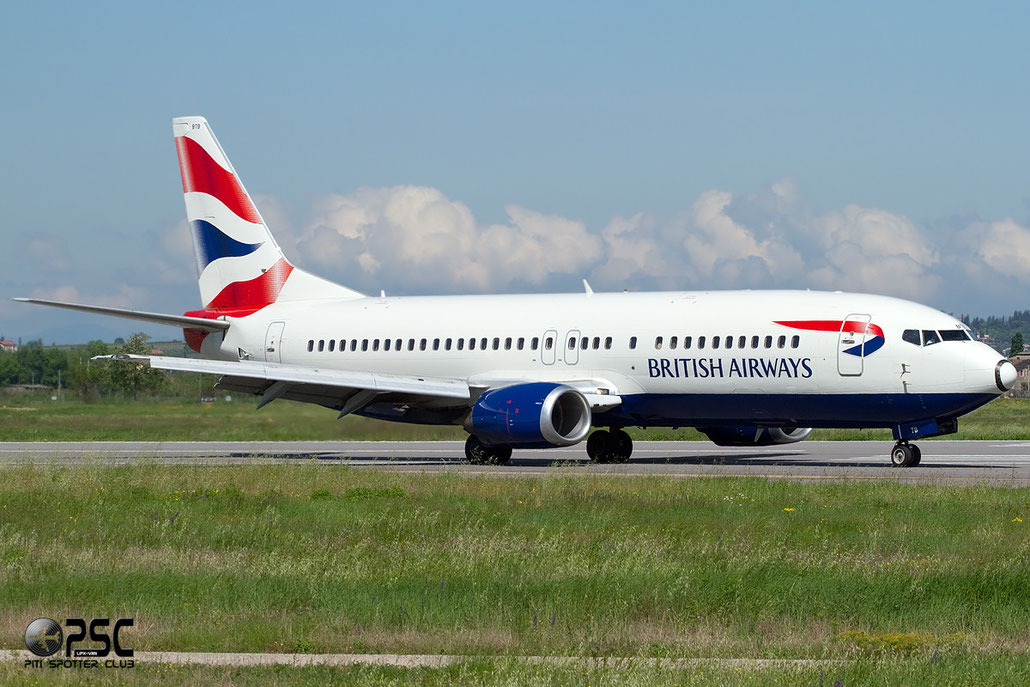 Boeing 737 - MSN 25860 - G-GBTB @ Aeroporto di Verona © Piti Spotter Club Verona